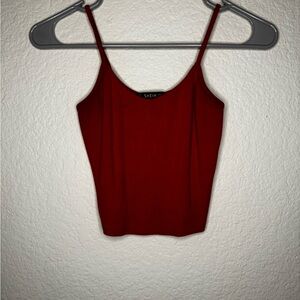SHEIN Bold Red Camisole Top